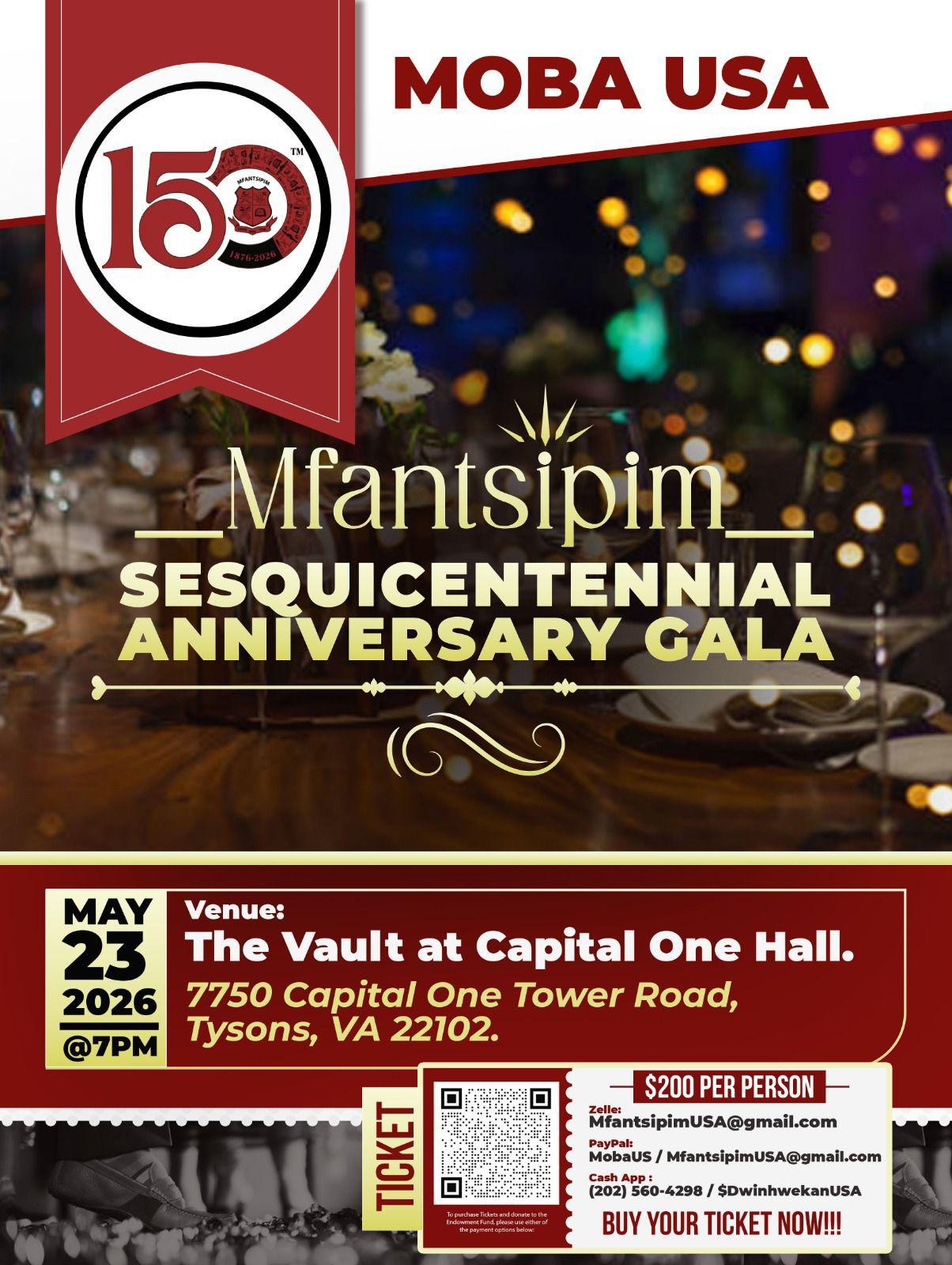 Mfantsipim SESQUICENTENNIAL ANNIVERSARY GALA